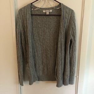 Gray Cardigan
